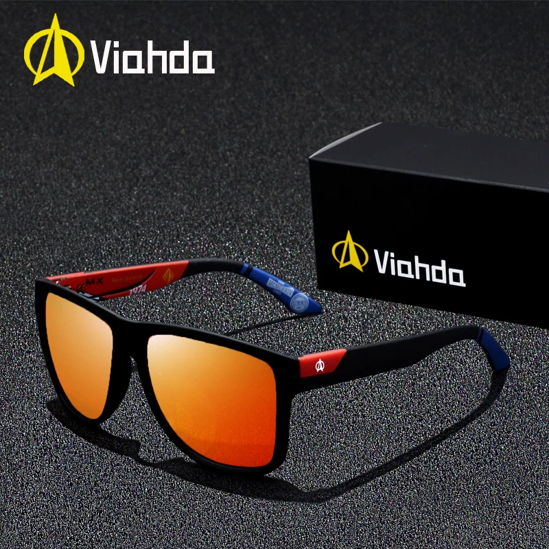 

Viahda NEW Sunglasses Mens Cool Vintage Brand Design Male Sunglasses Goggles Shades Masculino