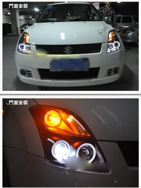 HID, 2006~ 2010, автомобильный Стайлинг для быстрой фары, Aerio, Ciaz, Reno, kizashi, s-cross, samurai, Forenza, Equator, sidekick, Swift head lamp