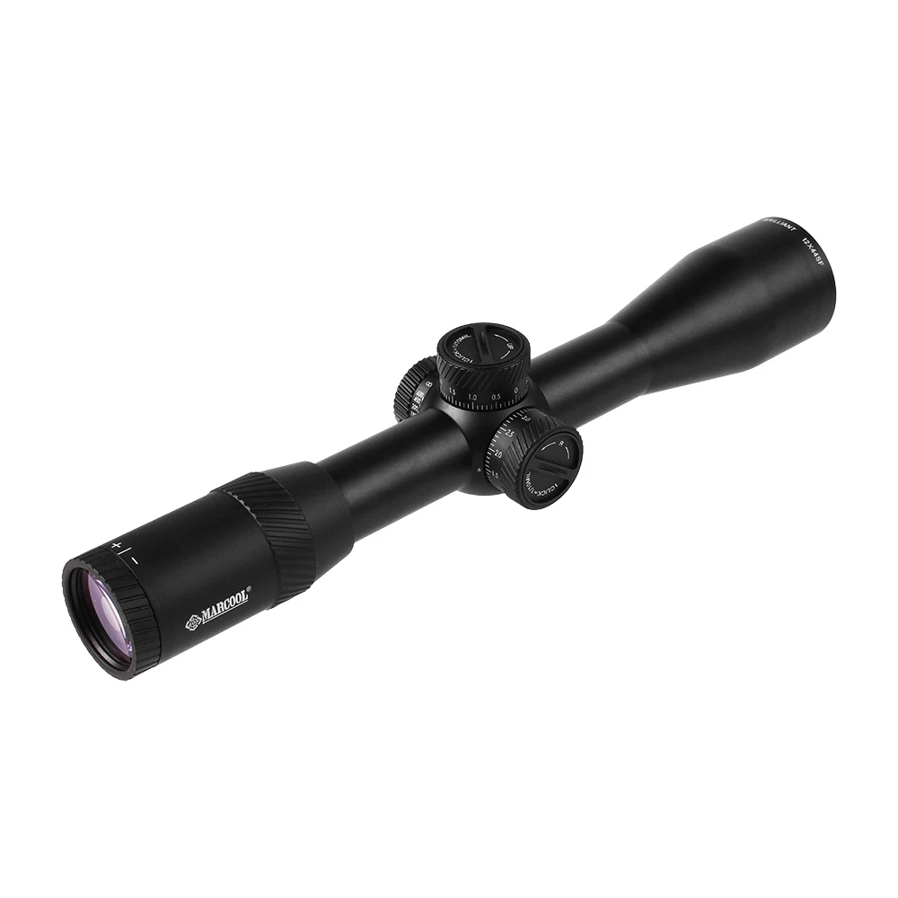 MARCOOL Optical Sight 12x44 SF Optical Sight Illuminated Hunting Accessories Riflescope Collimator Sight Freeshipping