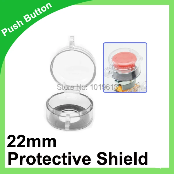 

10Pcs dia.22mm emergency push button switch protective cover,pushbutton switch Protective shield