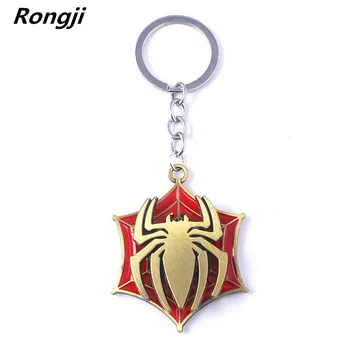 

20pc Rotatable Avengers 4 Spider far from Keychain Keyring Jewelry Pendant Gift For Key Holder Car Accessory