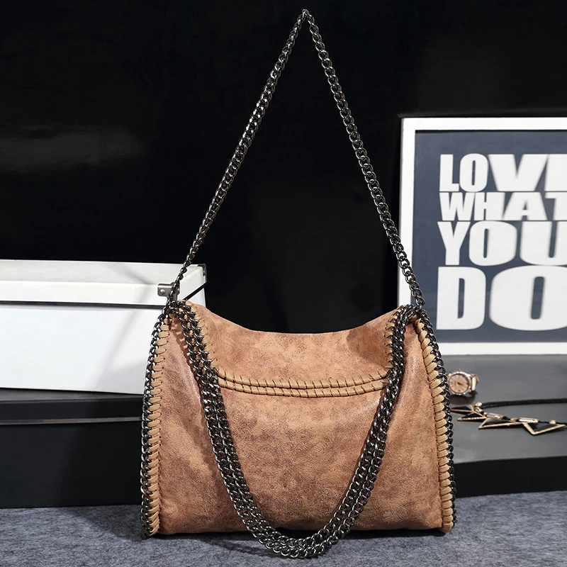 2017 de Las Mujeres Bolso Del Mensaje de Cuero Portable de la Manera Tejida  Cadena de Hombro Bolsas de Mensajero Bolsa Feminina Carteras Mujer stella  bolso|stella handbag|fashion handbaghandbags fashion - AliExpress