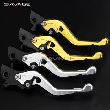 

For Vespa Granturismo/ GTS125/S125/S150 4-stroke Gold/Silver Motorcycle Billet Aluminum Adjustable Short Left Right Brake Levers
