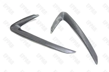 

Genuine Carbon Fiber Headlight Eyelids Eyebrows for 2008-2012 Audi Q5 SQ5