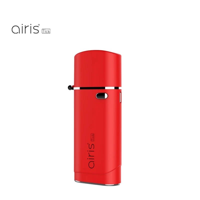 AIRISTECH airis tick испаритель 650 мАч батарейный мод для электронных сигарет 11 мм Картридж с конопляным маслом электронная сигарета напряжение управление Vape ручка комплект - Цвет: Красный