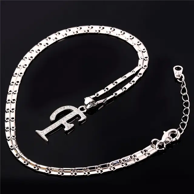Starlord Initial F Letter Pendants Necklaces Women Men Personalized Gift Alphabet Jewelry Gold Color Necklace Starlord Initial F Letter Pendants Necklaces Women Men Personalized Gift Alphabet Jewelry Gold Color Necklace