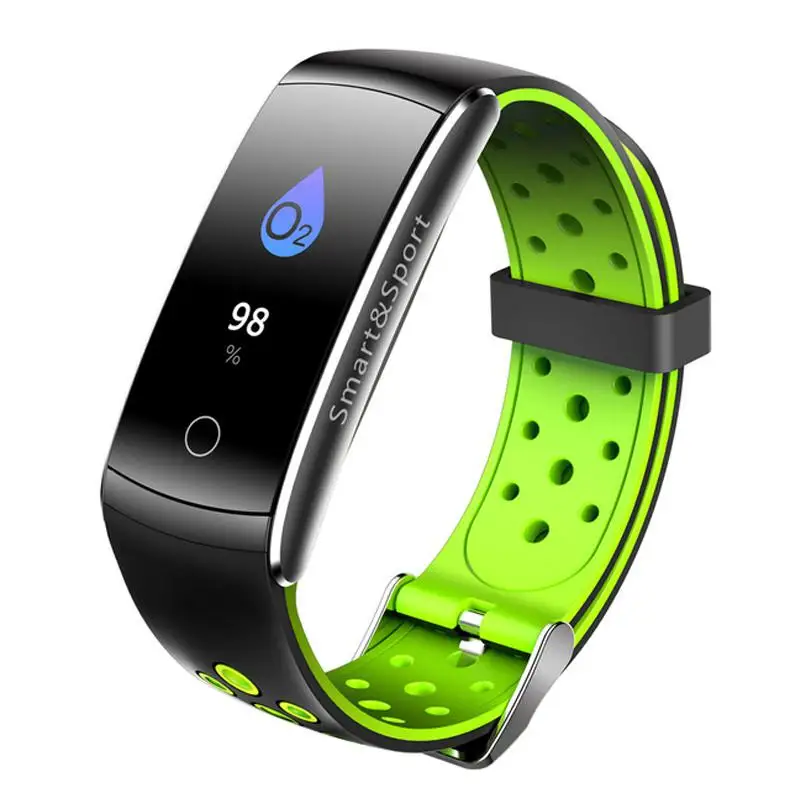 0.96 Inch IPS LCD Screen Smart Watch IP68 Waterproof Wristband Blood Pressure Heart Rate Monitor Sports Fitness Tracker