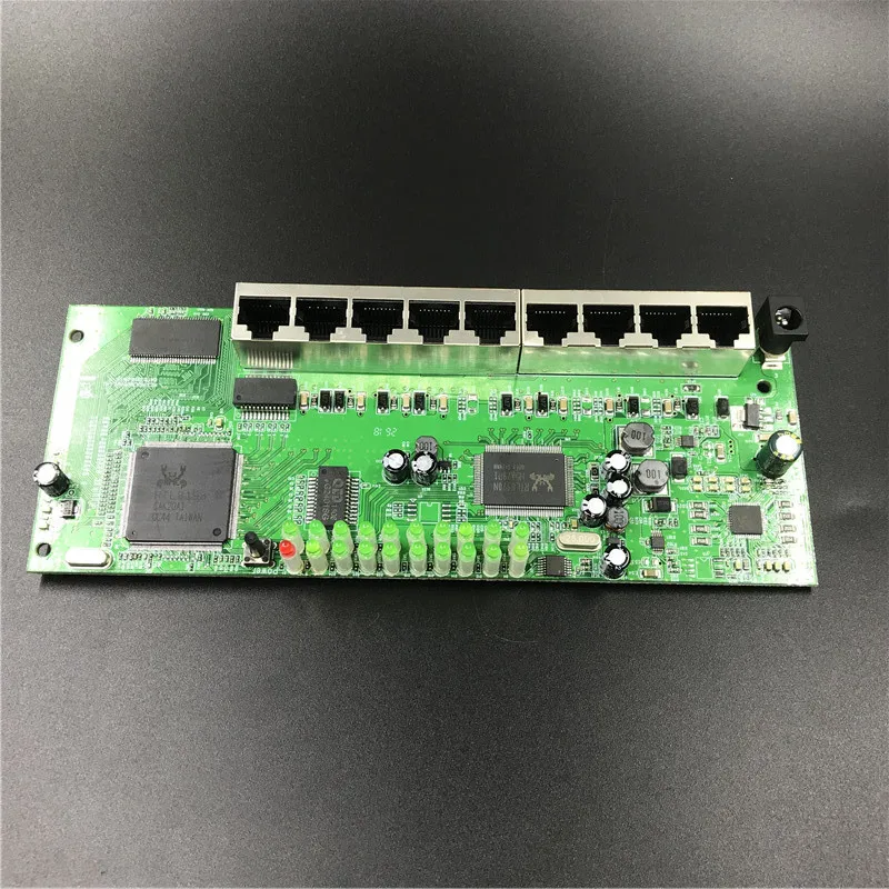 OEM 9-портовый модуль маршрутизатора POE производитель t sell полный гигабитный 10/100/1000M