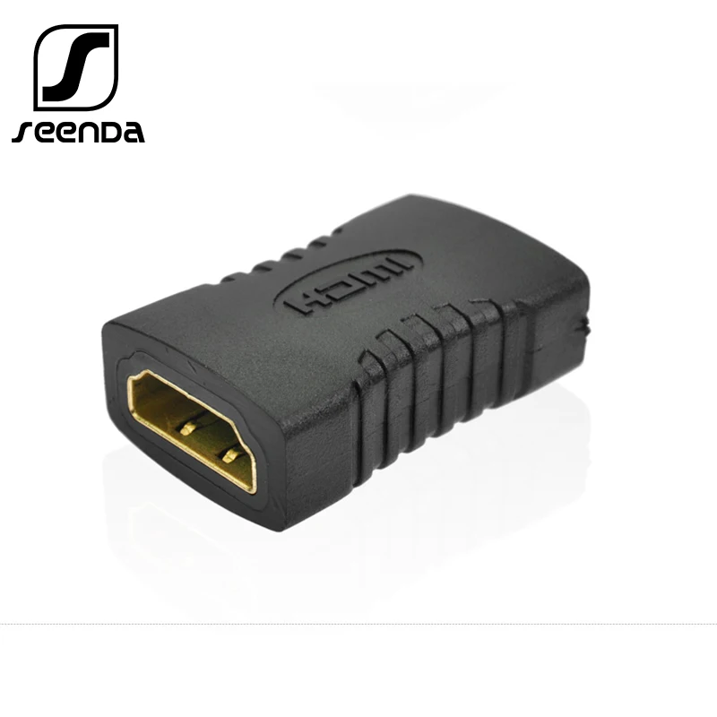 SeenDa HDMI Female to HDMI Female Adapter Connector Extender HDMI Connector Converter for HDTV 1080P HDMI Adapter