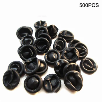 

500Pcs Black New Tattoo Latex Finger Cots Permanent Makeup Tattoo Accessories Supply Tattoo Equipment Accessoire de tatoo