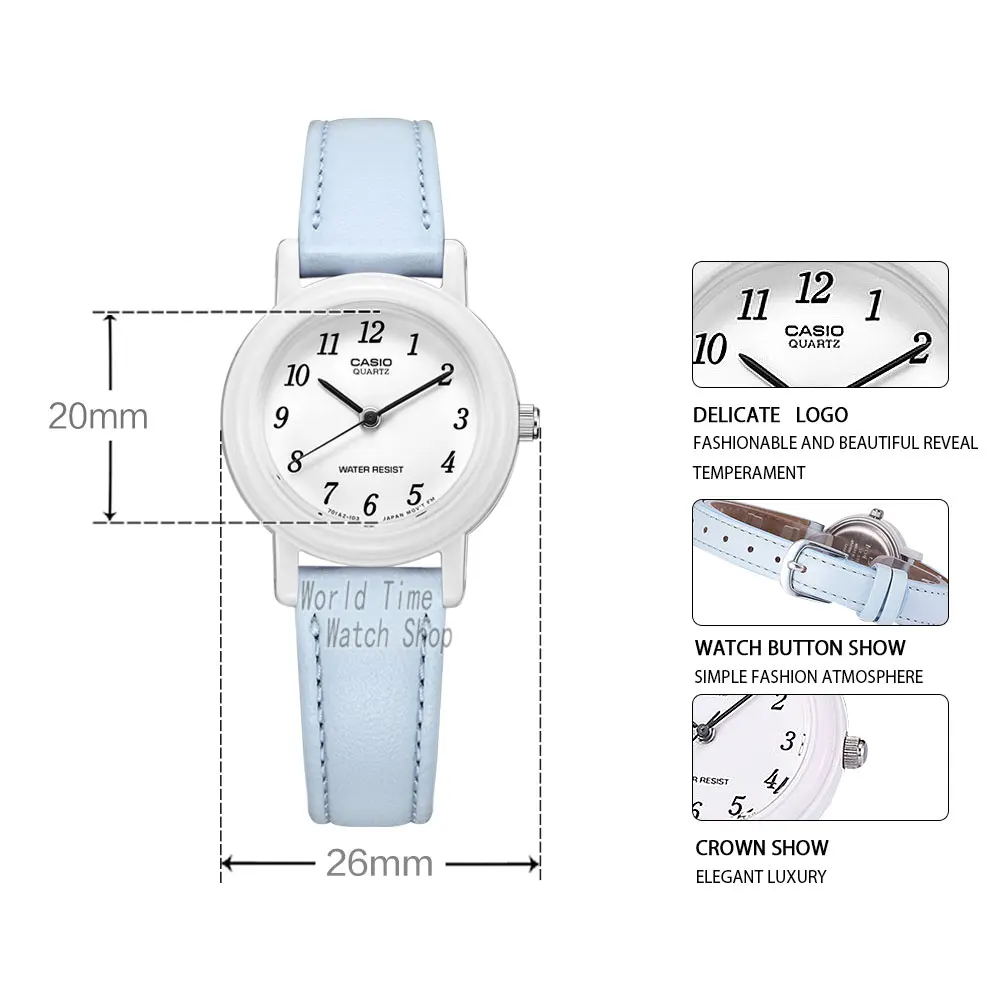 Casio watch Student casual girl quartz watch LQ-139L-2B LQ-139L-3B LQ-139L-4B1 LQ-139L-4B2 LQ-139L-6B LQ-139L-7B LQ-139L-9B