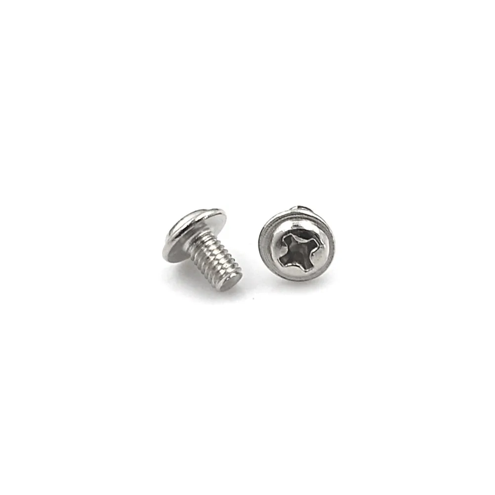 100 Pcs M3 المسمار M3X5 5mm PC حالة القرص الصلب الدقة PSU 6/32 \ 100 Pcs M3 المسمار M3X5 5mm PC حالة القرص الصلب الدقة PSU 6/32 \