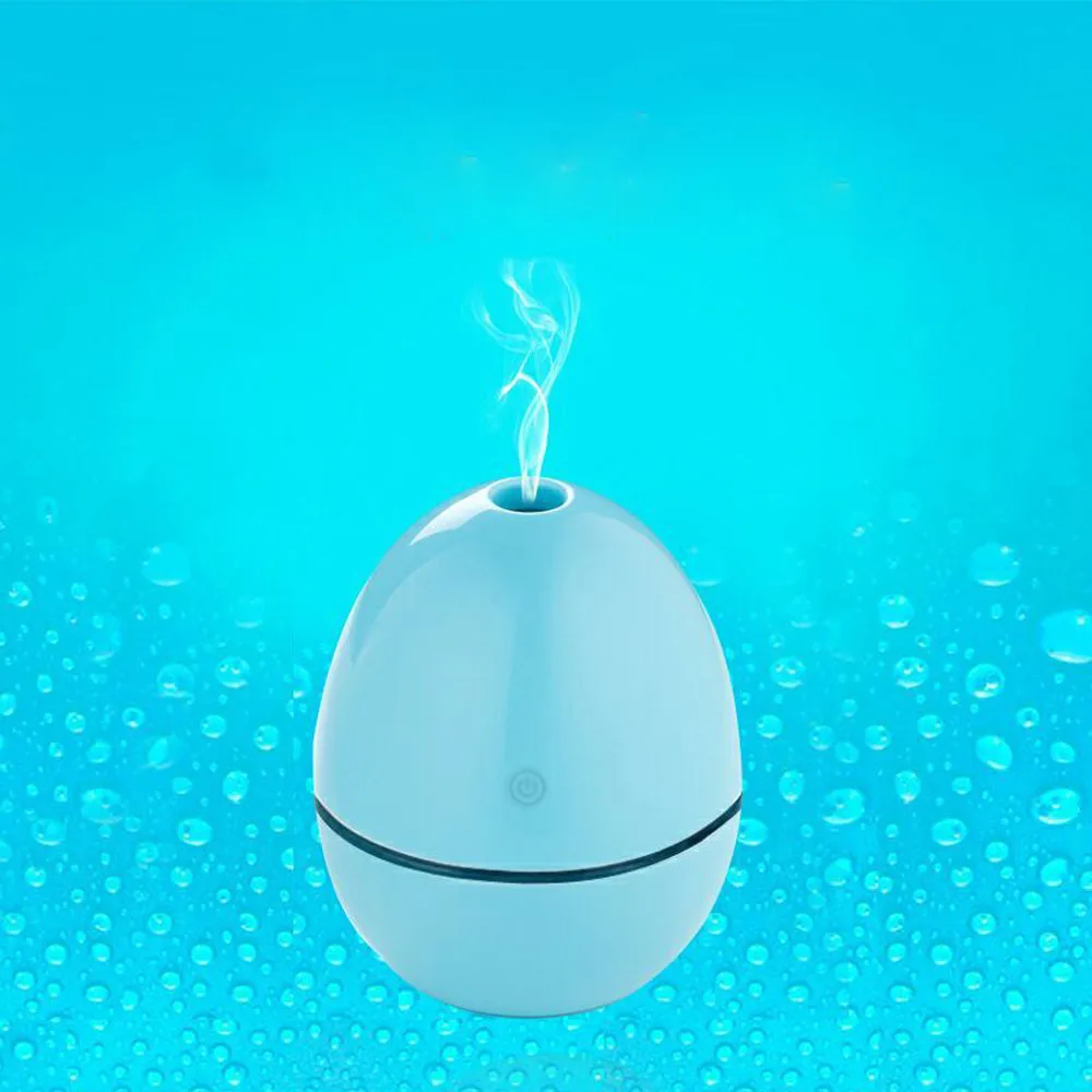 

50ML Egg Shaped USB Ultrasonic Humidifier Incense Burners USB Portable Atomizer Aroma Lamp For Office #007