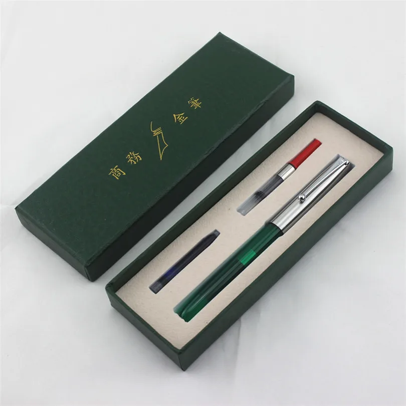 Ручка перьевая JINHAO 51a с чернилами подарок для письма и каллиграфии офисные школьные принадлежности