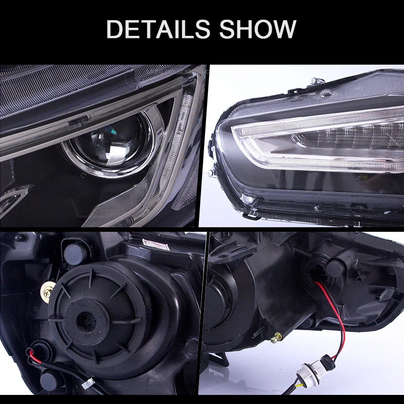 CNSUNNYLIGHT For Mitsubishi Lancer EVO X 2008-2017 Car Headlight Assembly LED DRL Turn Signal Xenon HID Projector Lens Plug Play (4)