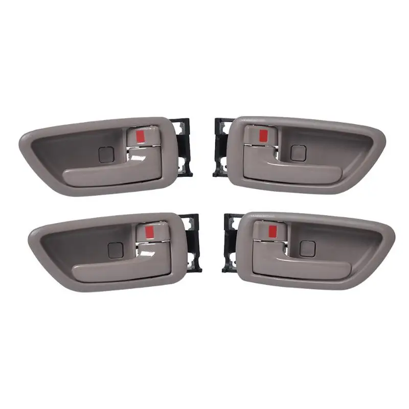 2 Pair VODOOL автомобиля вправо/влево интерьер Внутри Внутренний Ручка двери авто Замена R/L дверную ручку ободок комплект для Toyota Avalon 2000-2004 - Цвет: 2 Pair