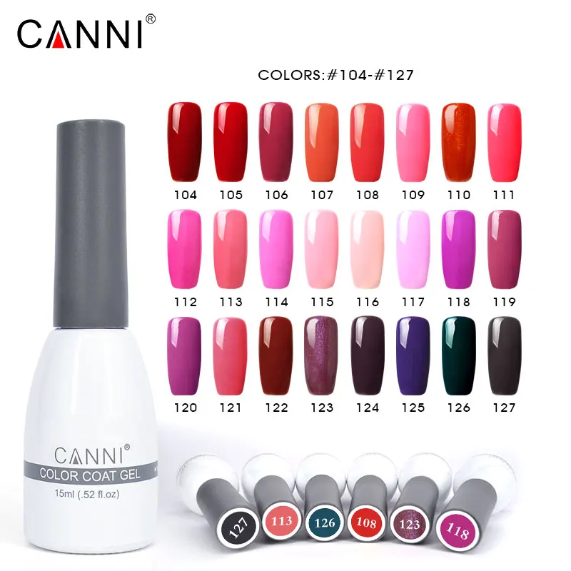 

#62507 239 Colors Gel Lacquer Professional CANNI Create Your Own Brand Soak Off uv/led Gel Polish 15ml