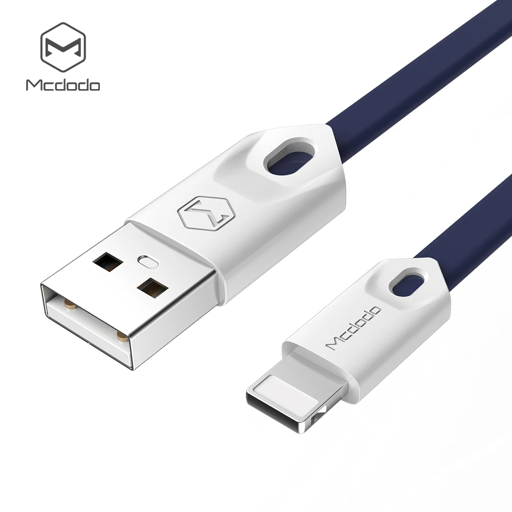 Mcdodo USB кабель для iPhone x 8 7 Plus 2.1A Lightning-USB кабель передачи данных для быстрой зарядки для iPhone 6 iPad шнур для мобильного телефона