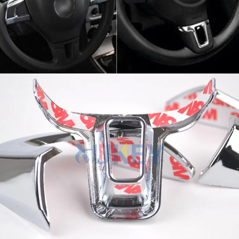 Для VW 2009 2013 Golf 6 Mk6 Bora 2011 2014 поло Jetta Eos Touran Tiguan Caddy 1 шт. рулевое колесо Нижняя Средний