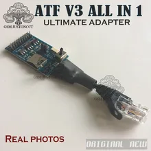 ATF коробка JTAG/EMMC/ISP/MMC карты ATF-V3 все в 1 конечный адаптер для ATF большая коробка/нитро/освещение