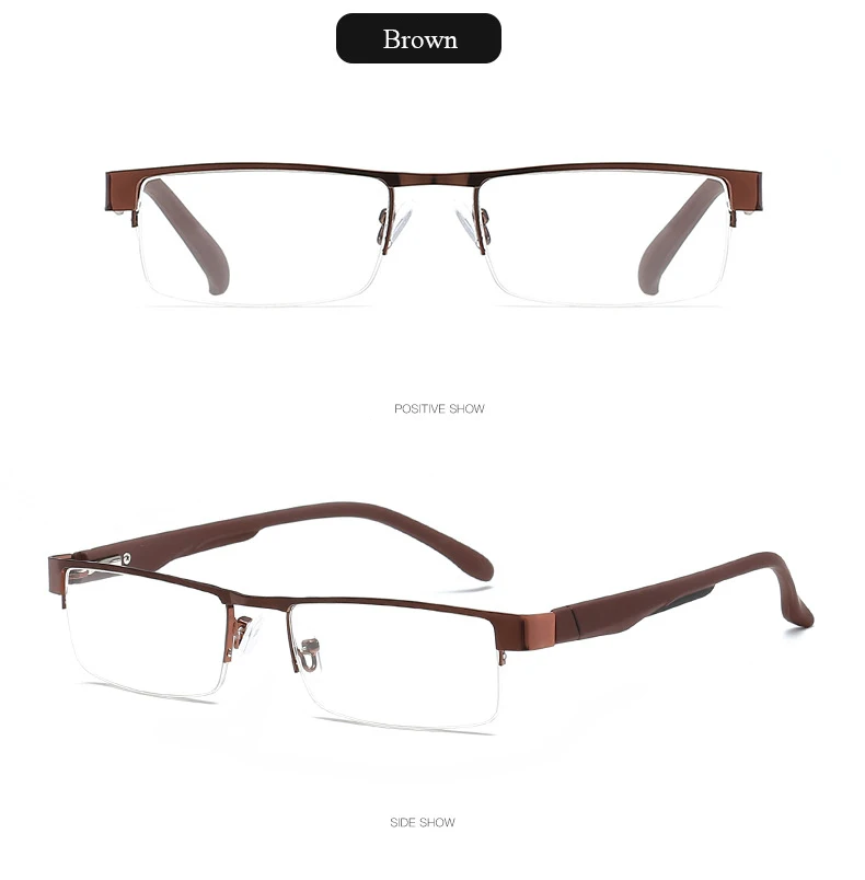 Новые очки для чтения для пожилых людей специальные очки металлические удобные старые зеркальные квадратные Анти-усталость очки для чтения+ 1,00-+ 4,00