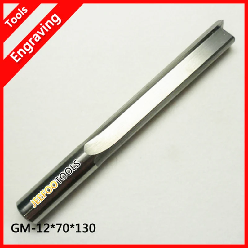 

12.7*100*130L CNC Solid Carbide Two Straight Flute Bits/CNC Router Bits for MDF Wood Acrylic
