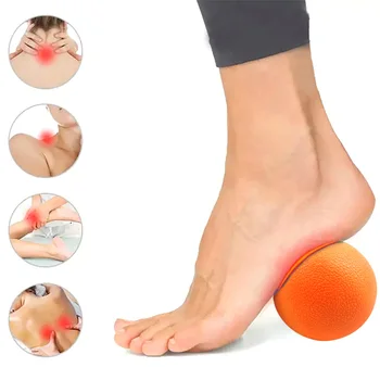 

1Pcs Massage Ball Yoga Lacrosse Balls Relax Muscle Body Myofascial Trigger Point Release Fitness Ball Massage Training Tool