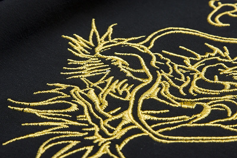 2018 Casual Pants Man Sports Pants Embroidery Dragon Fish Men Sweatpants Cotton Fashion Oversized Sweatpants Male Loose Trousers (3)