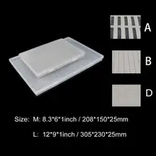 Aventik супер большая емкость прозрачная крышка тонкая коробка для наживок(рыбалка) соревновательная коробка для лова нахлыстом два размера вмещает до 800 мух