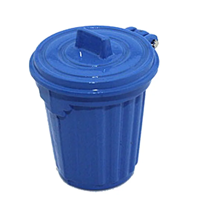 2016 New 112 Miniature Trash Can Dollhouse Outdoor Accessories