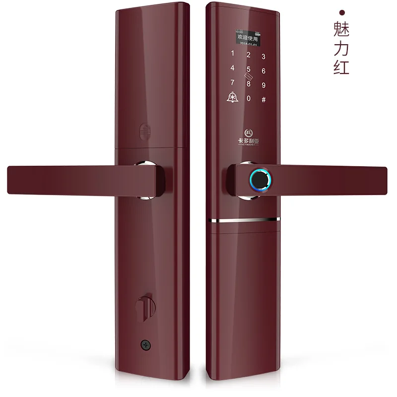 

factory outlet original I-TOUCH biology fingerprint lock domestic security door intelligent coded lock door lock bwdroom