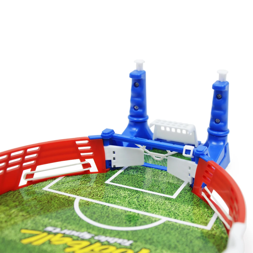 Novel Mini Tabletop Table Soccer Toy Shooting Defending Board Game Football Sport Match Kids Preschool Play Ball Toys