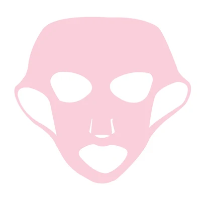 Силиконовая маска для лица, маска для лица, противоскользящая маска, фиксирующая уши, предотвращающая испарение эссенции, многоразовая маска для лица, средство для ухода за кожей - Цвет: Style 2