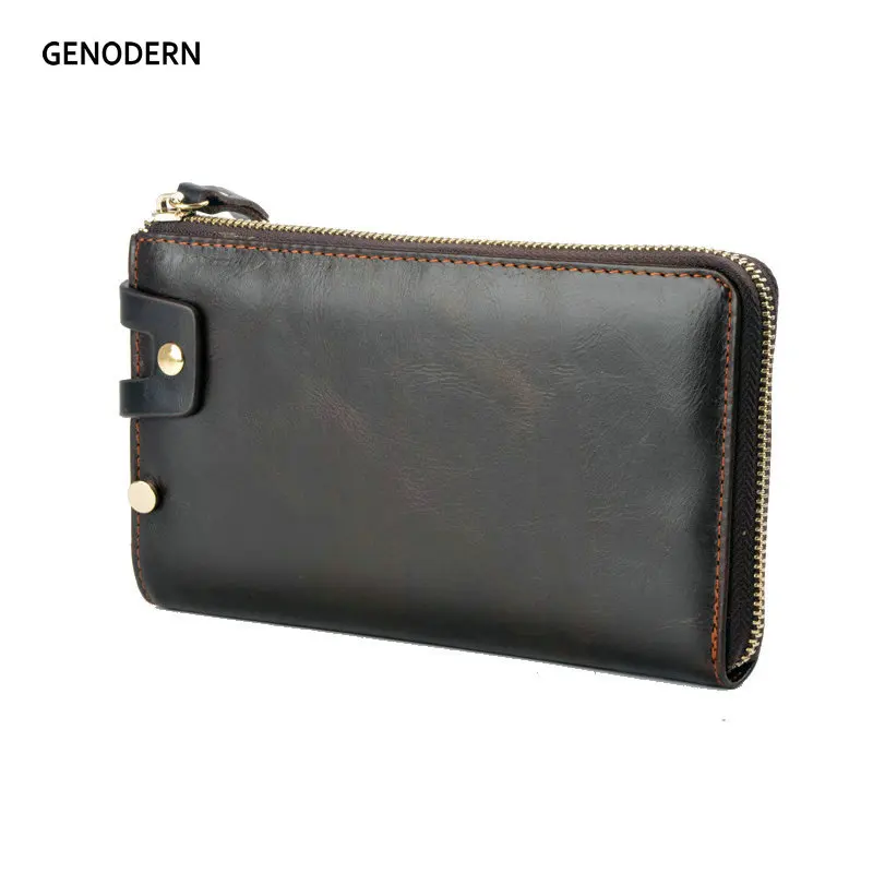 Prix pour GENODERN Vintage Véritable En Cuir Hommes Embrayage Portefeuille 100% En Cuir Véritable Sac D'embrayage À Long Portefeuille de Grande Capacité Hommes Portefeuilles Prix pour GENODERN Vintage Véritable En Cuir Hommes Embrayage Portefeuille 100% En Cuir Véritable Sac D'embrayage À Long Portefeuille de Grande Capacité Hommes Portefeuilles