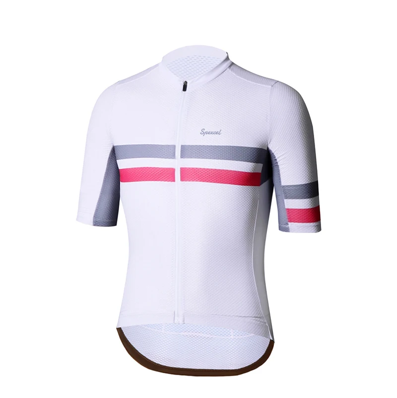 SPEXCEL lightweight Cycling Jersey Short Sleeve mesh fabirc race fit cycling set summer Quick Dry Bicycle jerseys and bib shorts 2