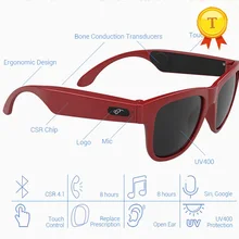 Новое поступление бойфренд лучший подарок blutooth V4.1+ EDR Стерео костной проводимости наушники Солнцезащитные очки с микрофоном ответ на телефонный звонок