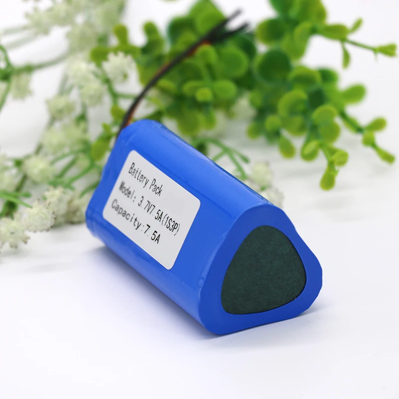 KLUOSI 1S3P 3 7 V/4 2 V 7500mAh литий ионный аккумулятор с BMS для рыболовных фар Bluetooth