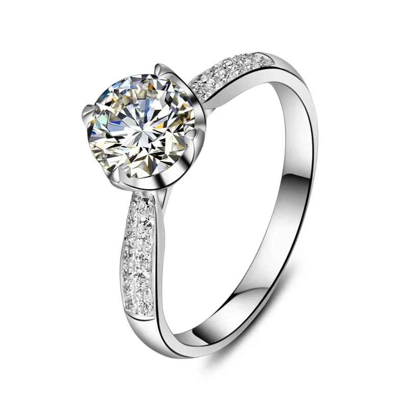 gold wedding bands for women with prongs women Size gold wedding bands for women with prongs women