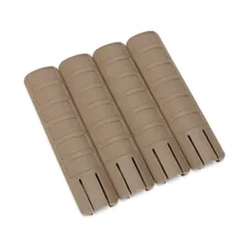 Тактические TD Стиль рук Защитная панель с ребрами рельсы наружные щитки