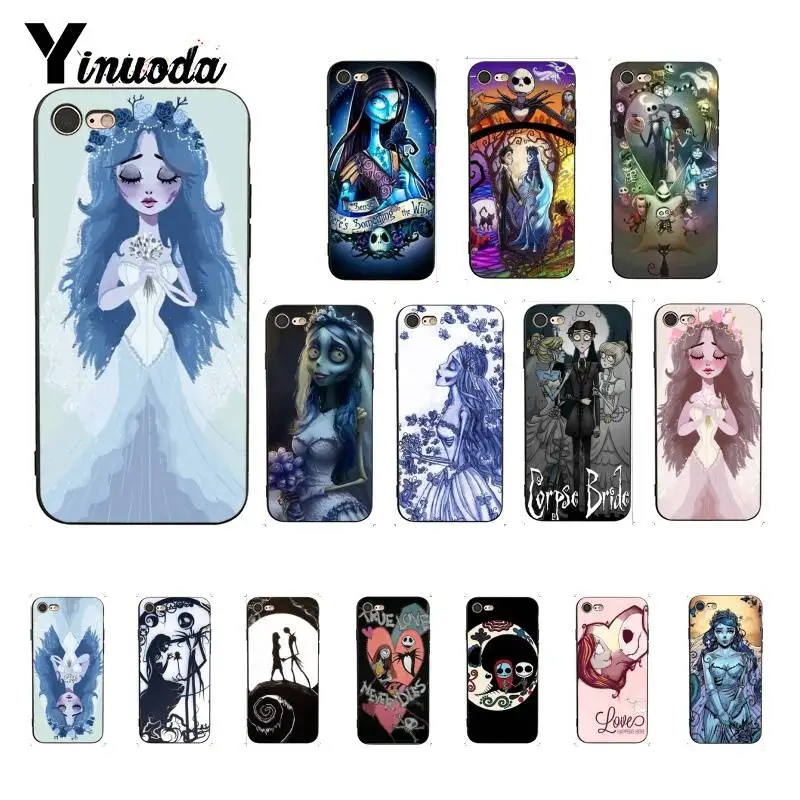 Чехол для телефона Yinuoda Tim Burton's Corpse Bride iPhone X XS MAX 6 6s 7 7plus 8 8Plus 5 5S SE XR 11 pro max |