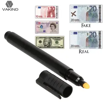 

1Pc/3Pcs Portable Pen Shaped Water-based Money Bill Checker Counterfeit Detector Marker Fake Bank Notes Tester Pen Black