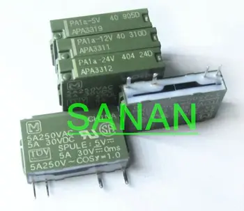 

Relays PA1A-24V PA1A-24VDC PA1A-DC24V APA3312 4 feet 50/PCS