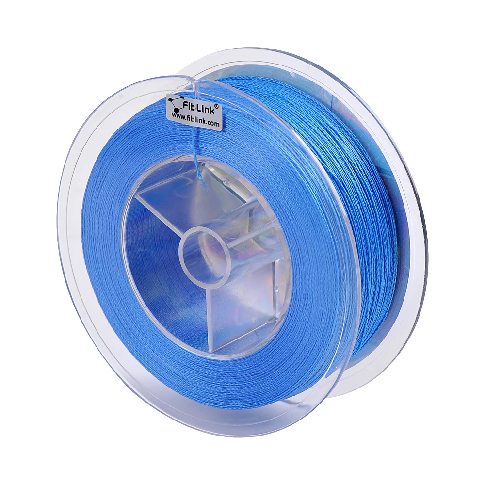Fiblink Crazy Fishing Lines 457M 500 ярдов 4 нити PE плетеные лески синие 10Lb 80 lb супер прочная леска