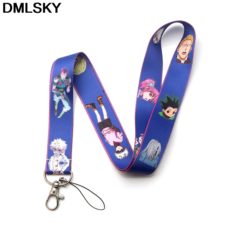 DMLSKY HUNTERxHUNTER аниме шнурок значок ID шнурки/веревка для телефона/брелок ключей шеи