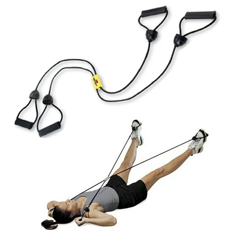 Resistance Bands Fitness Hanging Belt Training Gym workout Suspension Exercise X-Shape Pull rope Stretching Elastic Straps (6)