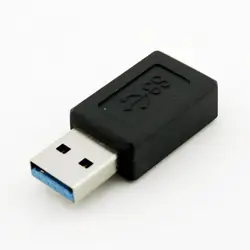 5x Портативный USB 3,0 мужчина к USB 3,1 тип-c женский передачи данных зарядки разъем адаптера мужчин и женщин конвертер