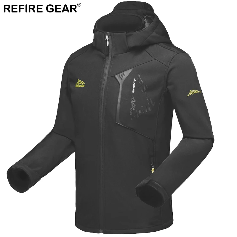 Refire Gear Outdoor Hiking Jackets Men Spring Autumn Breathable Sport