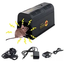 Behogar rejeitor elétrico de choque, ratos, roedores, armadilha, assassino, rejeito para grave controle de pestes, ue, eua, reino unido plug de tomada,
