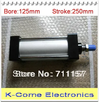 

Bore 125mm Stroke 250mm Port 1/2" Air Cylinder Pull Rod Double Action Pneumatic Cylinder Standard SC125-250