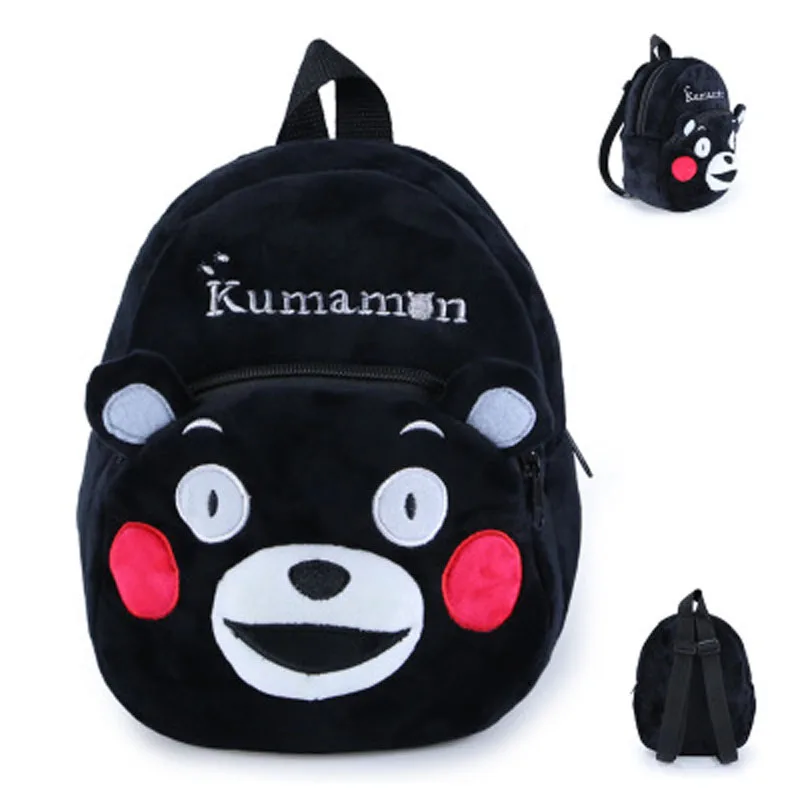 Kumamoto Bear doll plush backpack kids plush toys bag animal ...